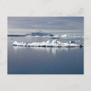 Landskapet Antarctica Vykort