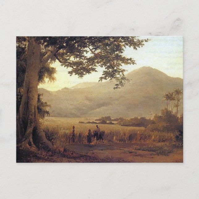 Landskapet Antilian efter Camille Pissarro Vykort (Framsida)