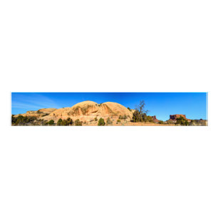 Landskapet Carmel Sten Forformation Southwest Utah Fototryck