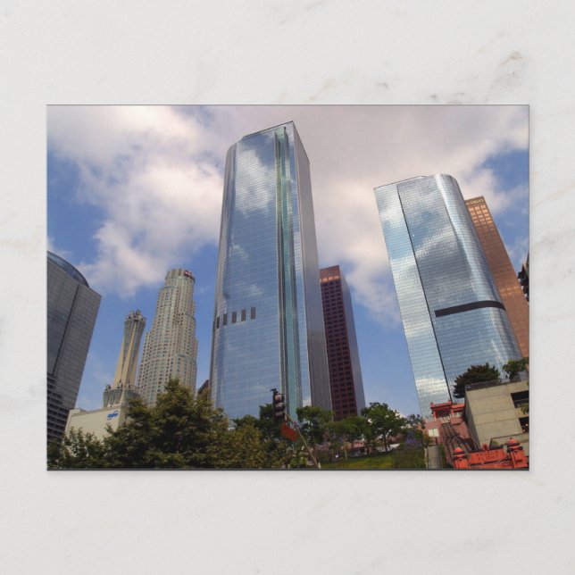 Landskapet i Los Angeles Vykort (Framsida)