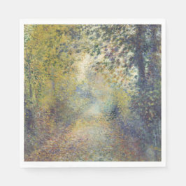 Landskapet i Skogen (av Pierre-Auguste Renoir) Pappersservett