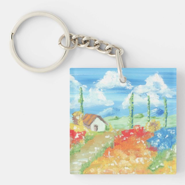 Landskapet i Tuscany (Framsidan)