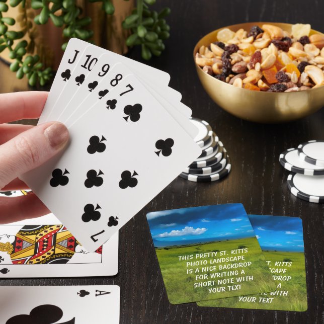 Landskapet Saint Kitts Casinokort (På plats)