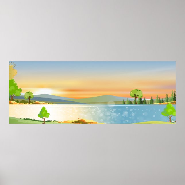 Landskapet Vår Poster (Framsidan)