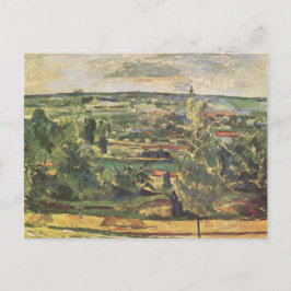 Landskapet vid Jas-de-Bouffan-Paul Cezanne Vykort