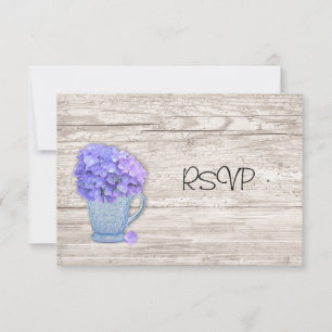 Landskaps Hydrangea Mottagning RSVP Inbjudningar