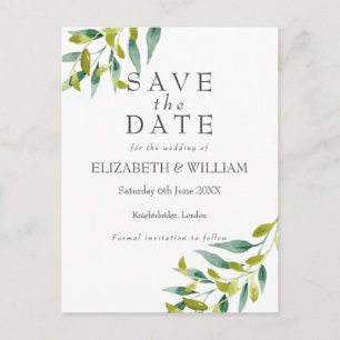 Landskaps Trädgård Grönska Rädda Datum Vykort