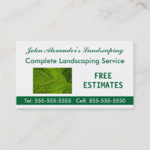 Landskaps-, trädgårds- och serviceföretag