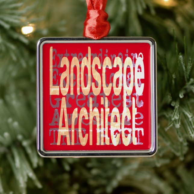 Landskapsarkitekt Extraordinaire Julgransprydnad Metall (Träd)