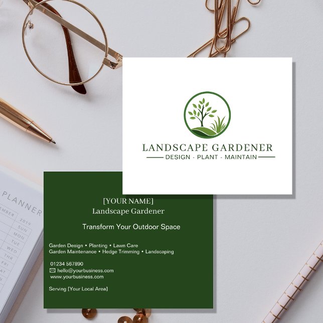 Landskapsarkitekt Flyer | Professionell Trädgårds (Skapare uppladdad)