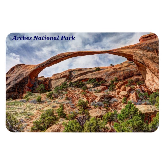 Landskapsbåge - Arches National Park - Utah Magnet (Horisontell)