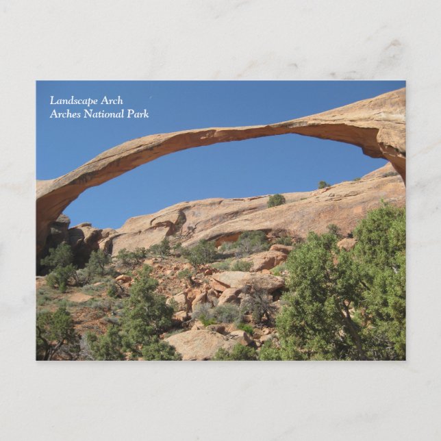 Landskapsbåge, Arches nationalpark Vykort (Framsida)