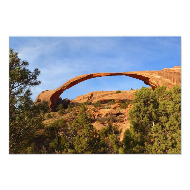 Landskapsbåge i Arches National Park Fototryck (Framsidan)