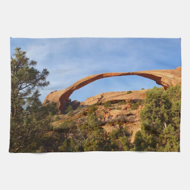 Landskapsbåge i Arches National Park Kökshandduk (Horisontell)