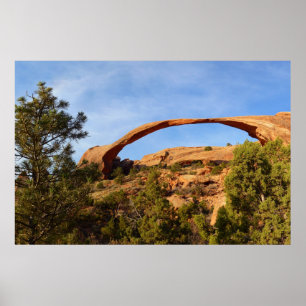 Landskapsbåge i Arches National Park Poster