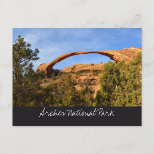 Landskapsbåge i Arches National Park Vykort