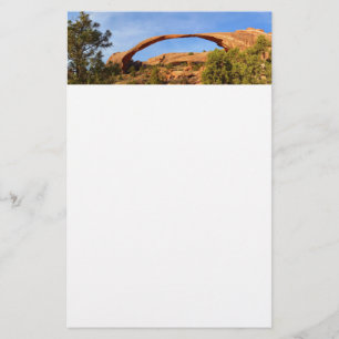Landskapsbåge i Arches nationalpark Brevpapper