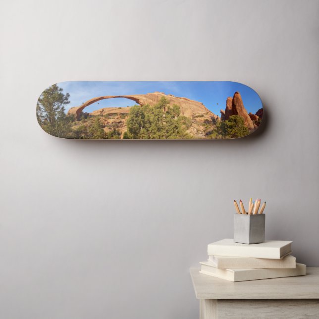 Landskapsbåge i Arches nationalpark Mini Skateboard Bräda 18,5 Cm (Väggkonst (Horz))
