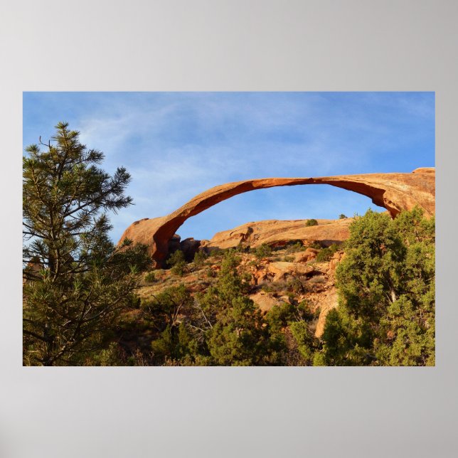 Landskapsbåge i Arches nationalpark Poster (Framsidan)