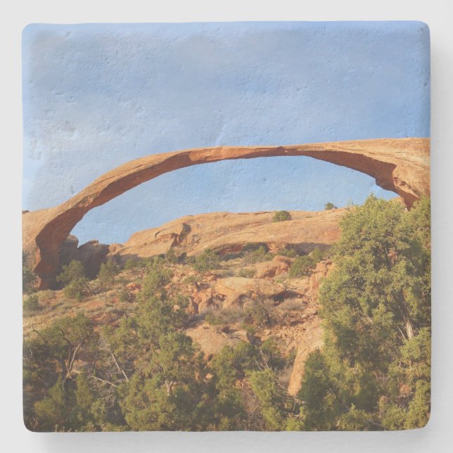 Landskapsbåge i Arches nationalpark Stenunderlägg (Framsidan)