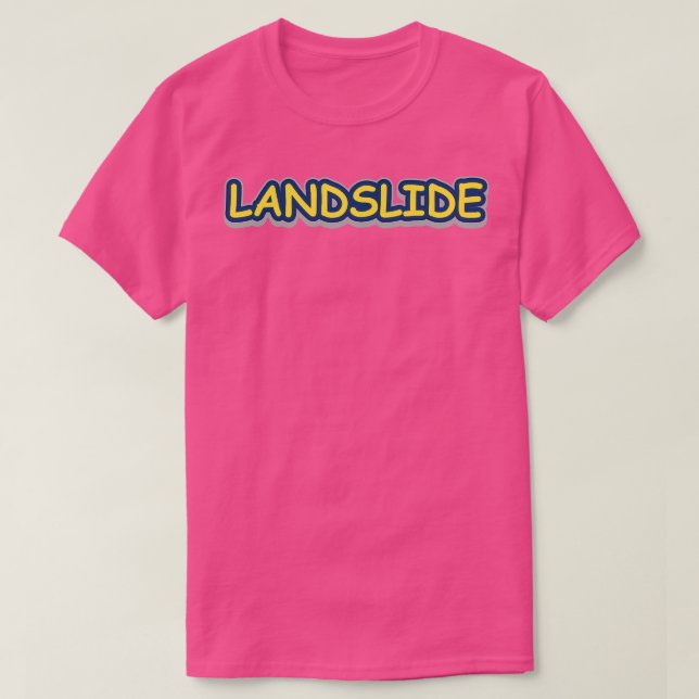 Landskapsbild T Shirt (Design framsida)