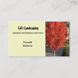 Landskapsdesign Visitkort