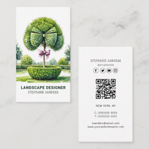 Landskapsdesigner Visitkort