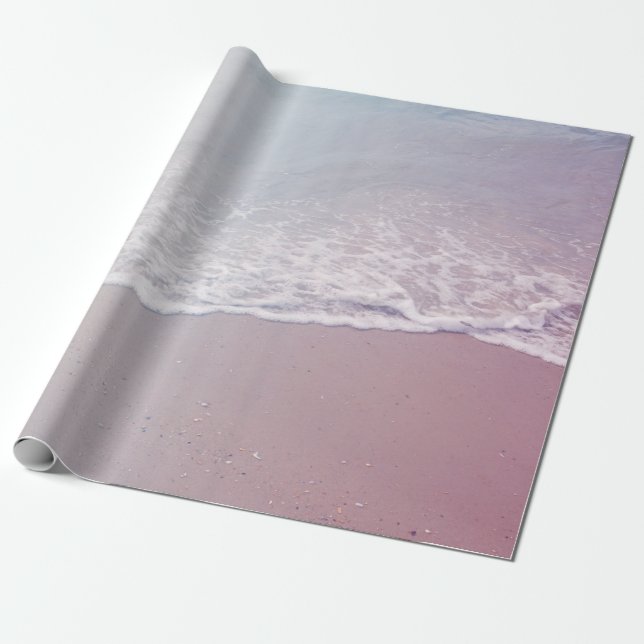 Landskapsfoto av kustland presentpapper (Utrullad)