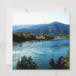 Landskapsfoto av Serbien