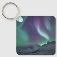 Landskapsfoto i norra Ljus