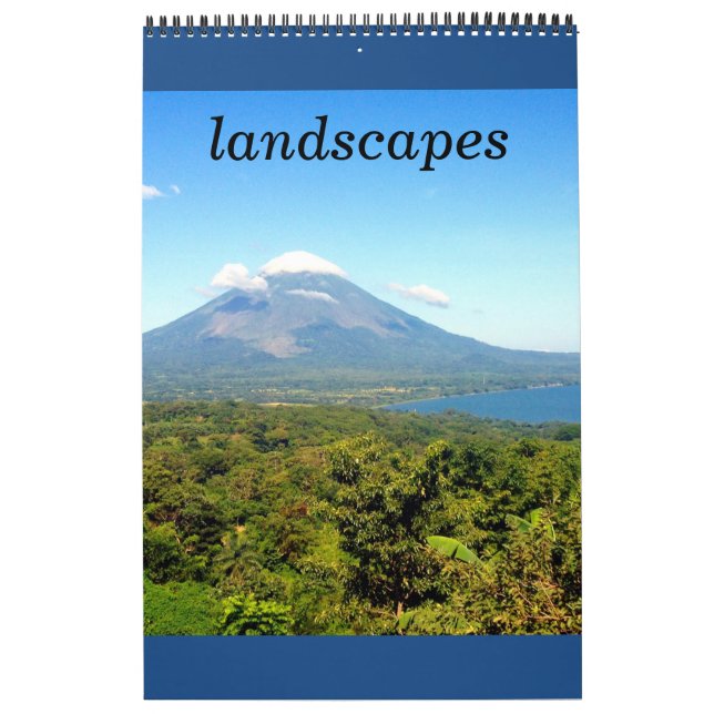landskapsfotografering kalender (Omslag)