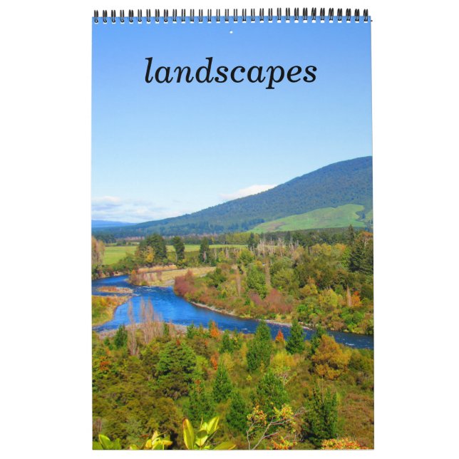 landskapsfotografering kalender (Omslag)
