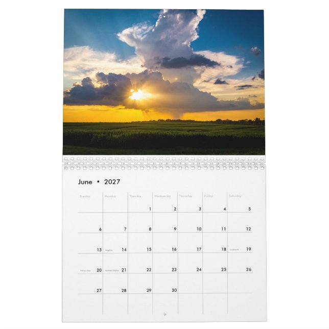 Landskapsfotografi Kalender (Jun 2027)