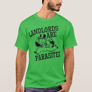 Landskapsherrarna är parasiter t shirt