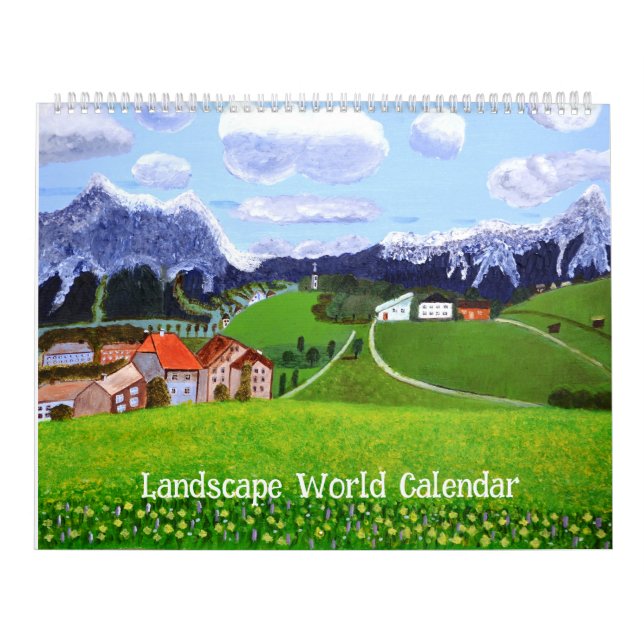 Landskapskalender Kalender (Omslag)