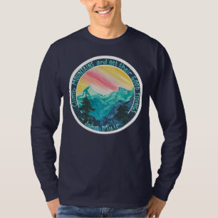 Landskapskjorta - john muir - klättring t shirt