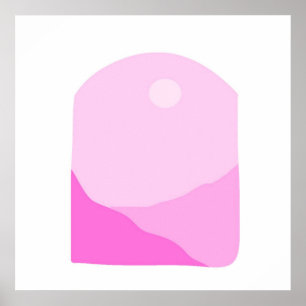 landskapskonst abstrakt poster