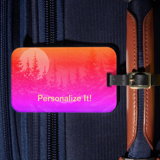 Landskapsmärke för landskapsbagage i land bagagebricka (Framsida Insitu 4)