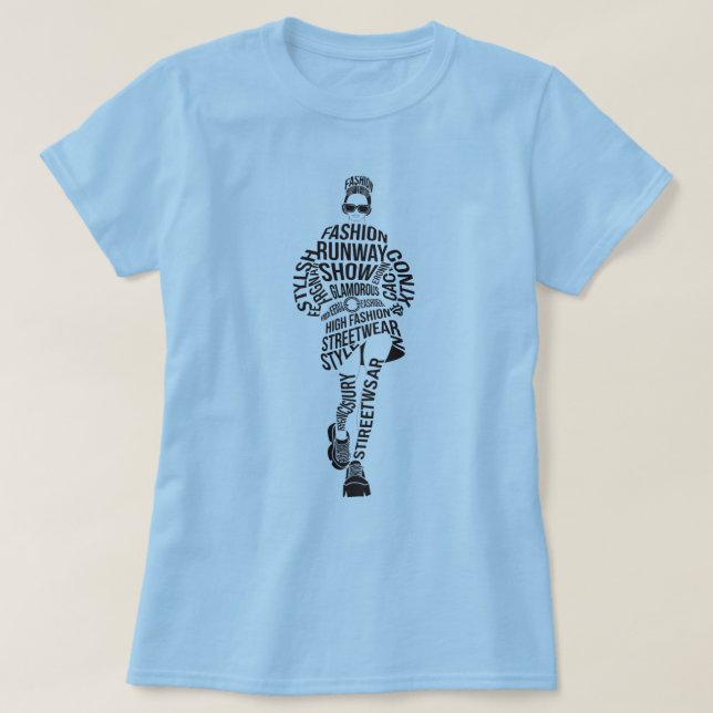 Landskapsmodells T-shirt (Design framsida)