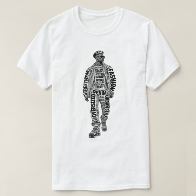 Landskapsmodells T-shirt (Design framsida)
