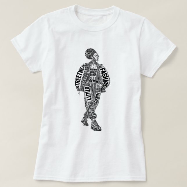 Landskapsmodemodel T-shirt (Design framsida)