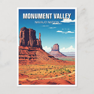 Landskapsmonument Valley Navajo Nation Souvenir Vykort