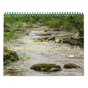 Landskapsområden #2 Perkiomen Valley PA Kalender