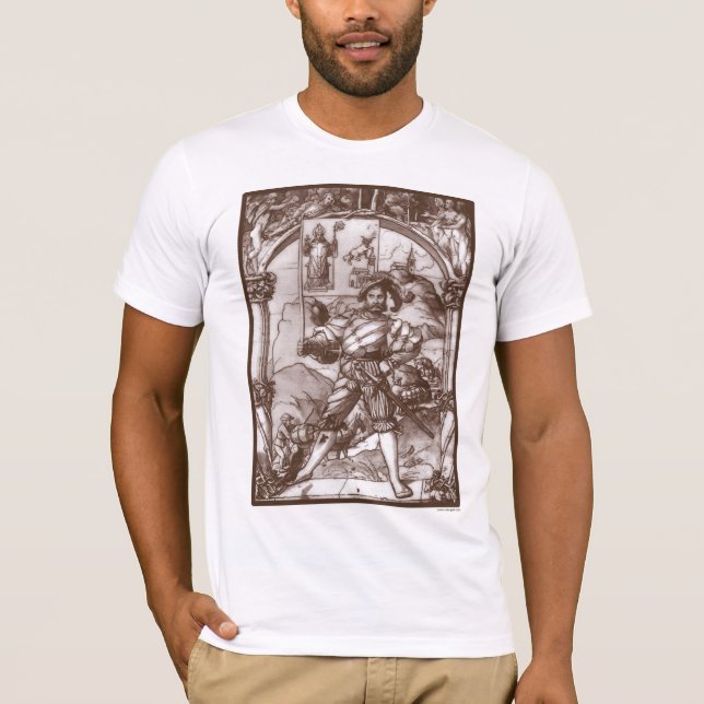 Landsknecht fanbärare t-shirt (Framsida)