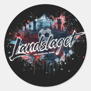Landslaget - smeknamnet för det norska runt klistermärke