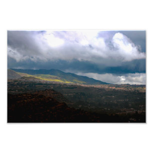 Landsparken i Santa Susana Pass Fototryck