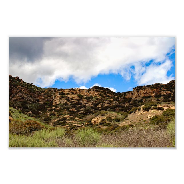Landsparken i Santa Susana Pass Fototryck (Framsidan)