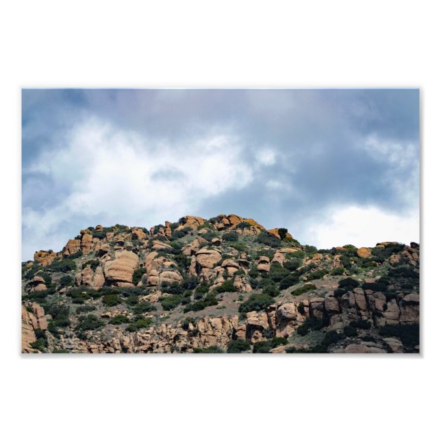 Landsparken i Santa Susana Pass Fototryck (Framsidan)