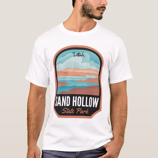 Landsparken UT Sjö T Shirt (Framsida)
