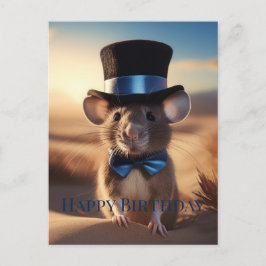 Landsquirellmus Födelsedag Vykort